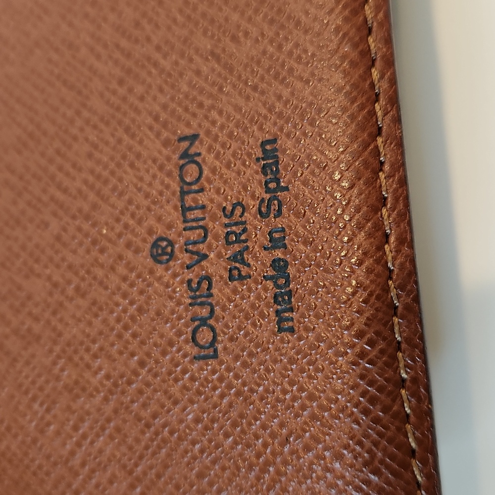 Authentic LOUIS VUITTON Vintage Monogram PM Agenda - Picture 7 of 10